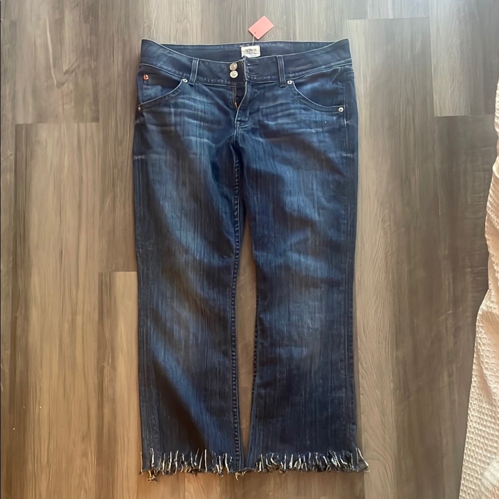 Hudson Jeans Blue Straight Leg Denim